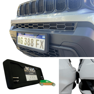 Protector Antibump® Frontal de Paragolpes, trompa y patente. Espesor 30mm (Mercosur)