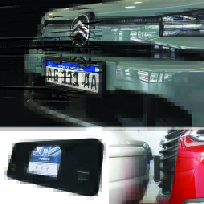 Protector frontal Antibump® Paragolpes y Patente Citroën 18mm