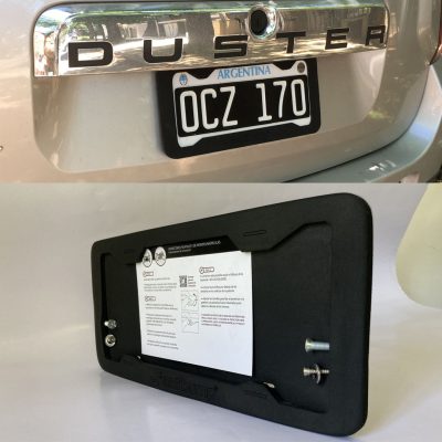 Protector Antibump® de Patentes SL 9mm (Patente Previa Argentina)