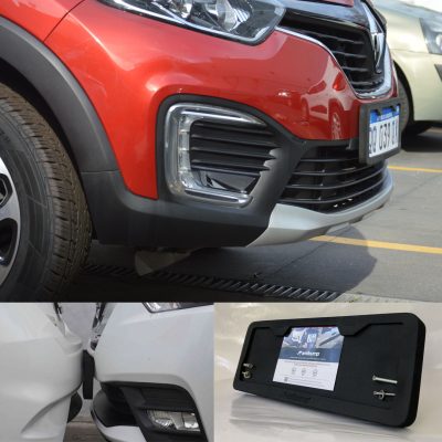 Protector frontal Antibump® Paragolpes y Patente Renault Captur. XDM18mm
