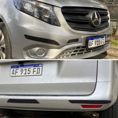 Set protectores de paragolpes SX7 para Mercedes Benz Vito